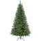 7 1/2' Feel Real® Cedar Spruce Hinged Tree with Warm White LED Lights